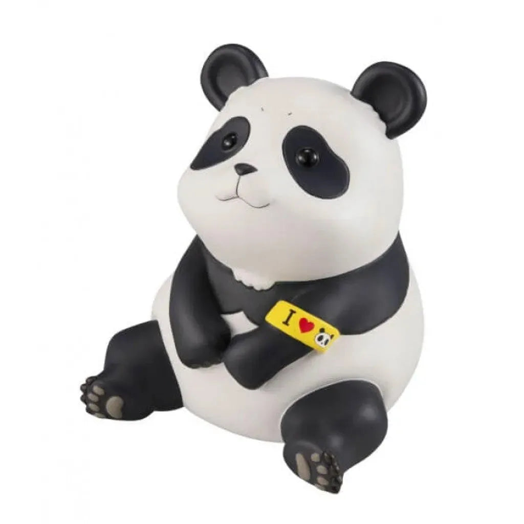 Close-up of Jujutsu Kaisen Panda with articulated neck in Look Up pose