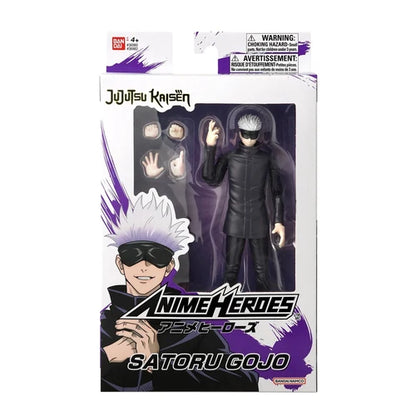 Bandai-Jujutsu-Kaisen-Anime-Heroes-Satoru-Gojo-Action-Figure-Dynamic-Pose