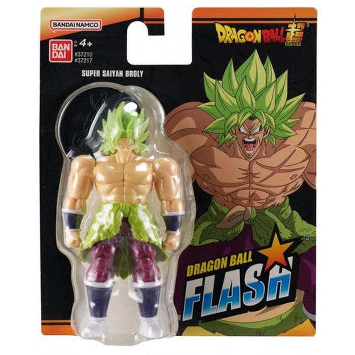 Super Saiyan Broly collectible figure from Dragon Ball Flash Series