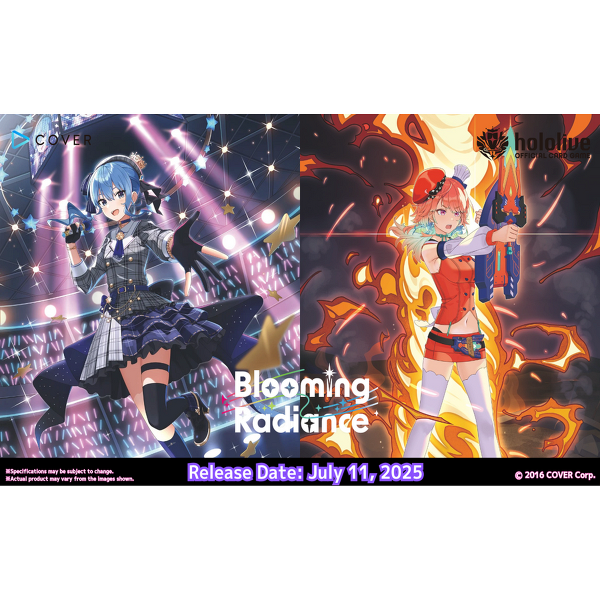 Hololive OFFICIAL CARD GAME - Blooming Radiance - Booster Box - Trading Card Game (English)