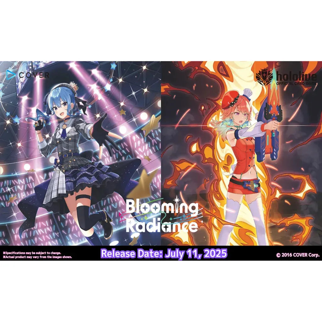 Hololive OFFICIAL CARD GAME - Blooming Radiance - Booster Box - Tradin Mr Collectable Hololive OFFICIAL CARD GAME - Blooming Radiance - Booster Box - Tradin Mr Collectable