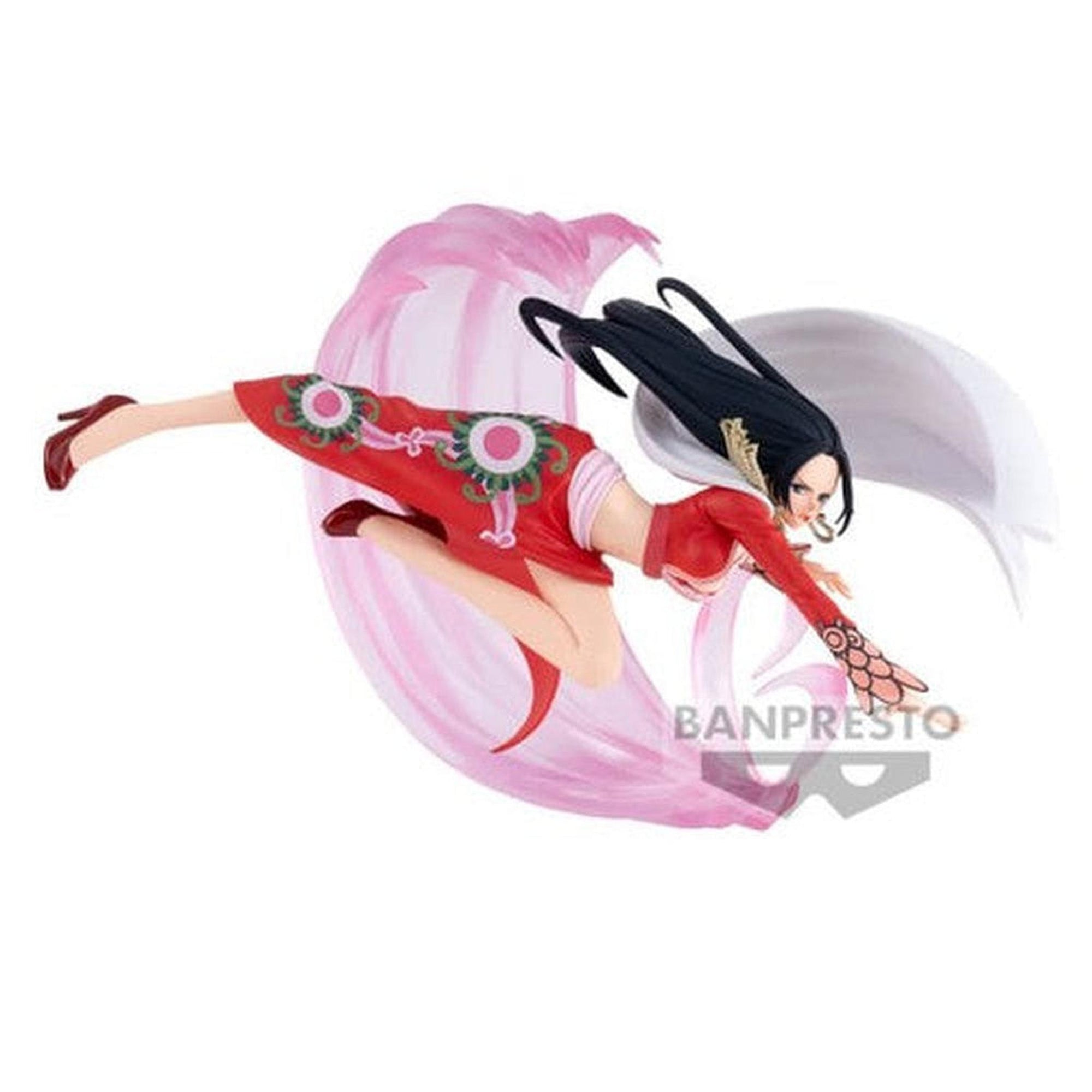 Detailed Boa Hancock collectible from One Piece Battle Record Collection
