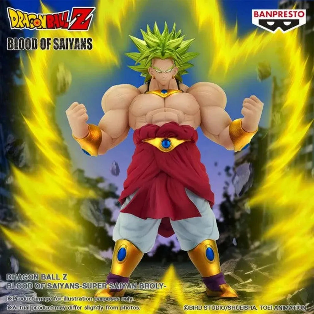 Banpresto Broly Legendary Super Saiyan Action Figure