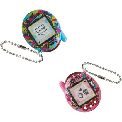 Tamagotchi Connection True Friends Set Twin Pack Blue and Pink Graffiti