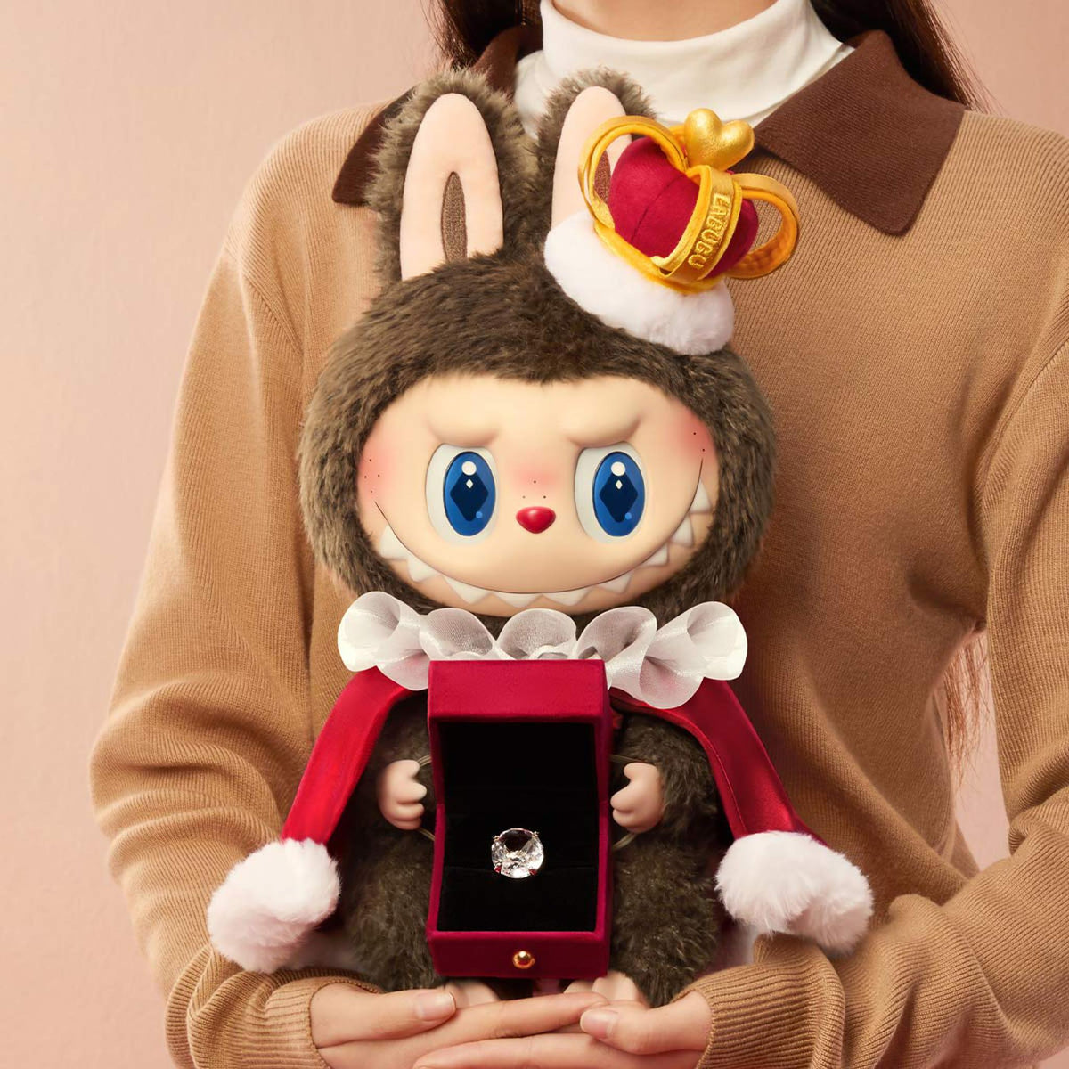 Pop Mart - THE MONSTERS LABUBU Let&#39;s Checkmate Vinyl Plush Doll