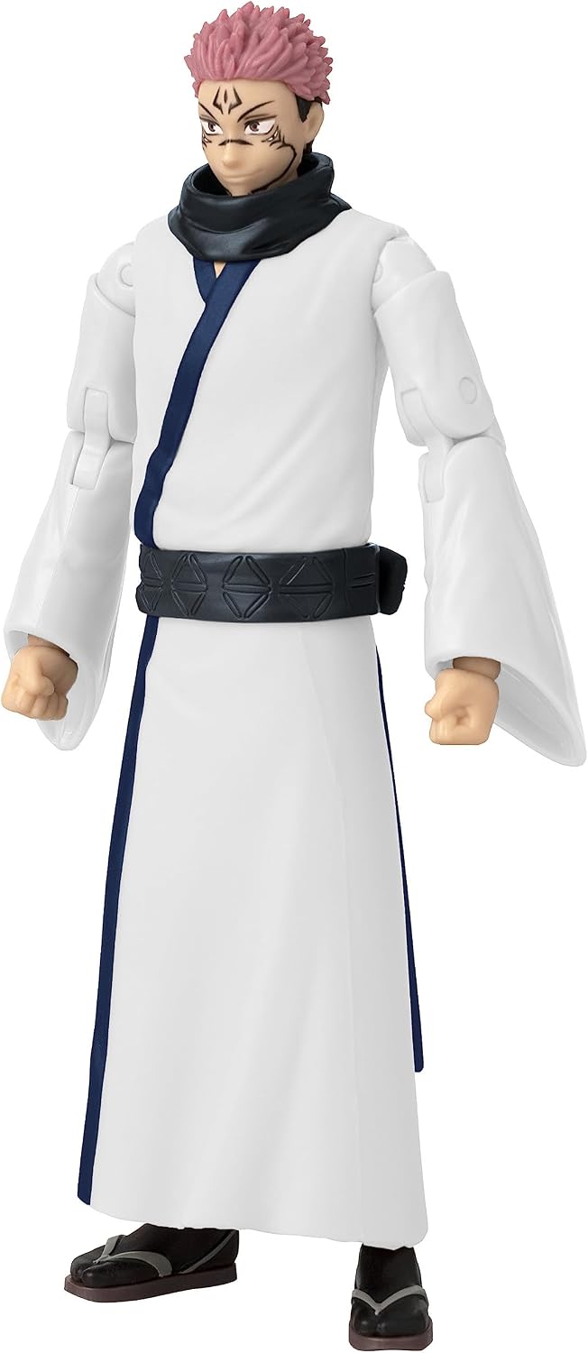 Bandai-Jujutsu-Kaisen-Anime-Heroes-Ryomen-Sukuna-Action-Figure-Front-View