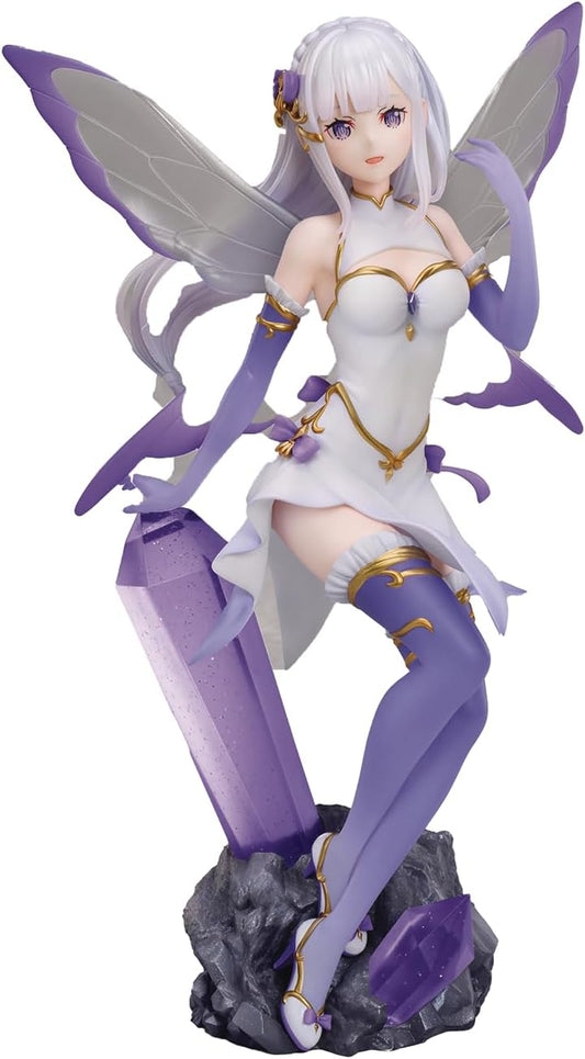 ReZERO-Emilia-Jewel-Princess-1-7-Scale-Figure-front-view
