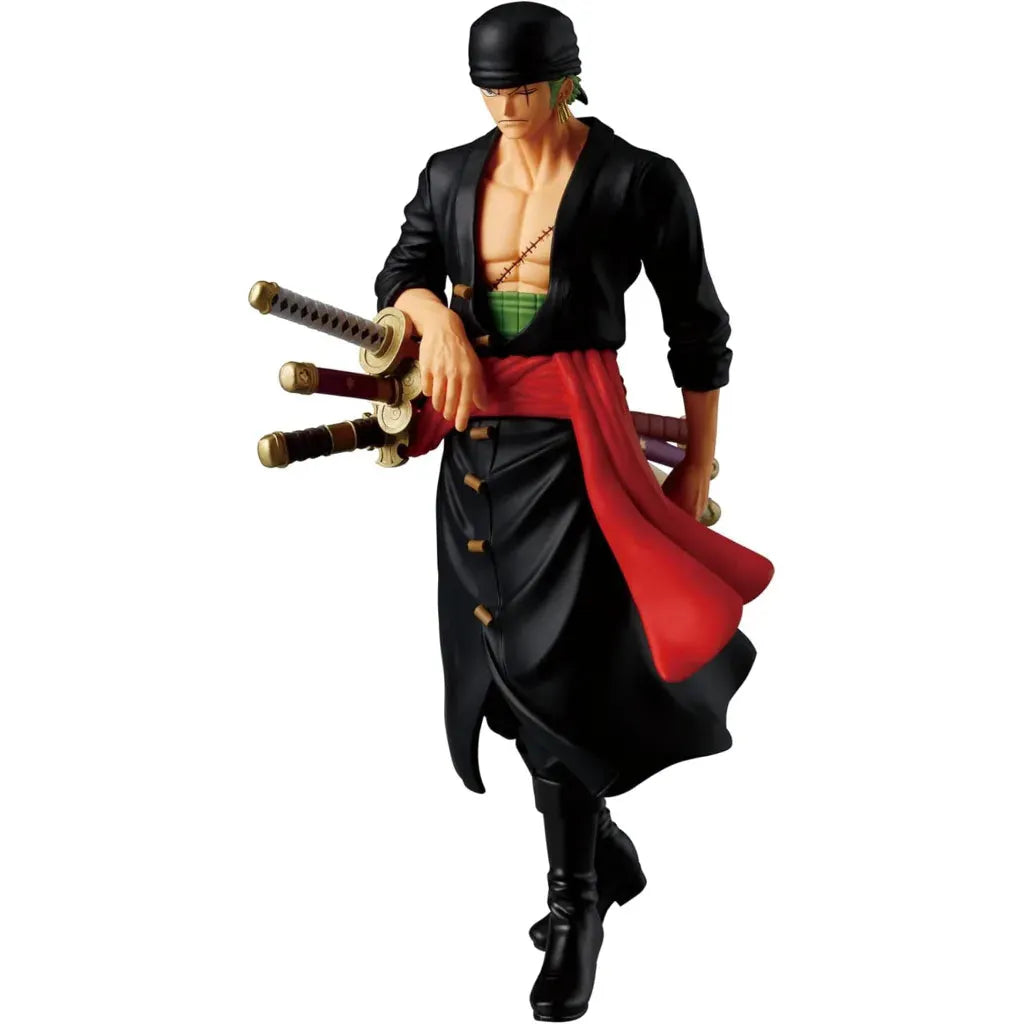 Detailed Roronoa Zoro collectible figure from One Piece series