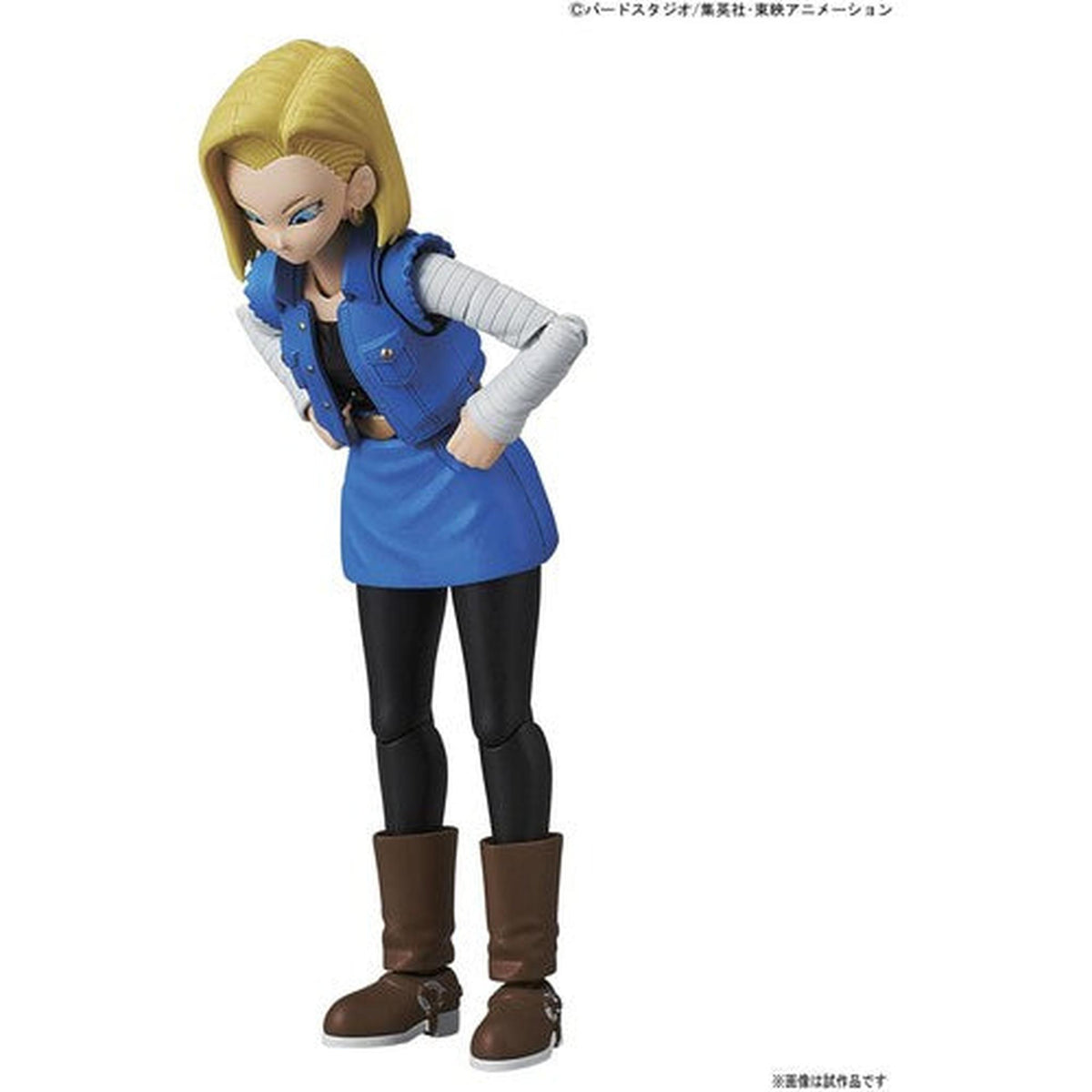 Android 18 articulated model from Dragon Ball series