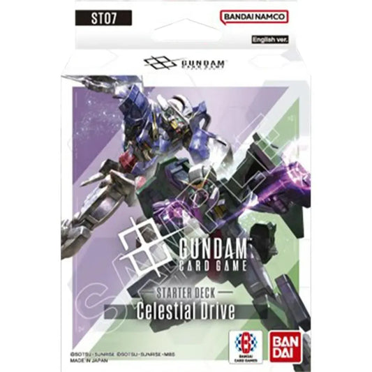 Gundam Card Game: Starter Deck – Celestial Drive [ST07] - Trading Card Game [Pre-Order]