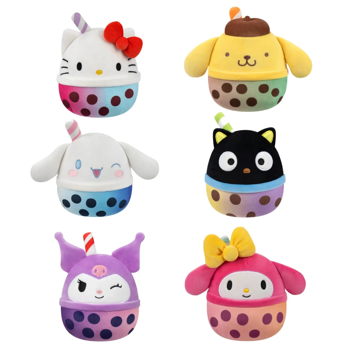 Hello Kitty Boba Scented Squishmallow Plush