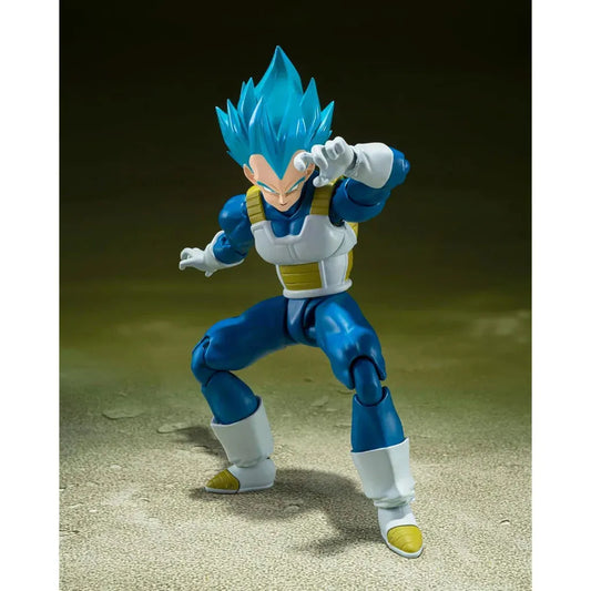 Dragon Ball Super S.H.Figuarts Super Saiyan Blue Vegeta collectible figure
