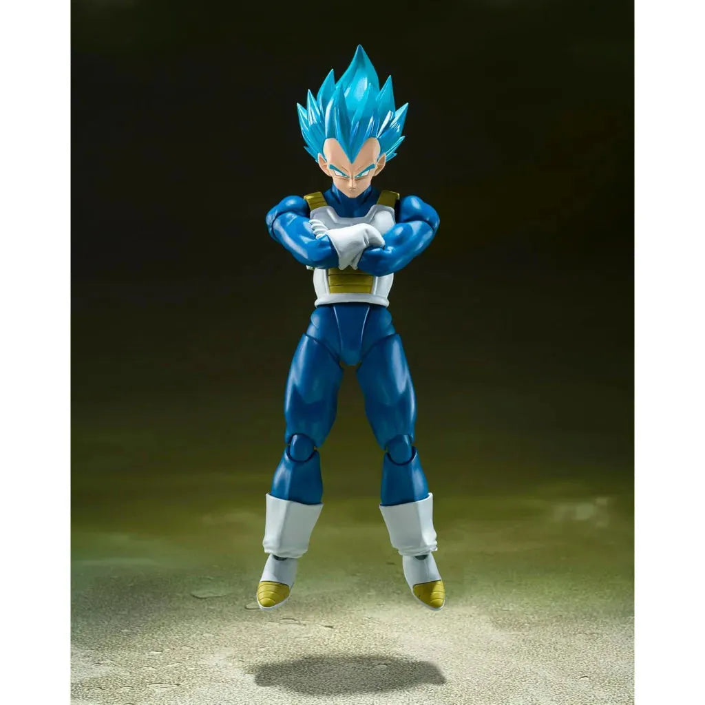 Dragon Ball Super - Super Saiyan God Super Saiyan Vegeta (Unwavering Saiyan Pride) - S.H.Figuarts Action Figure