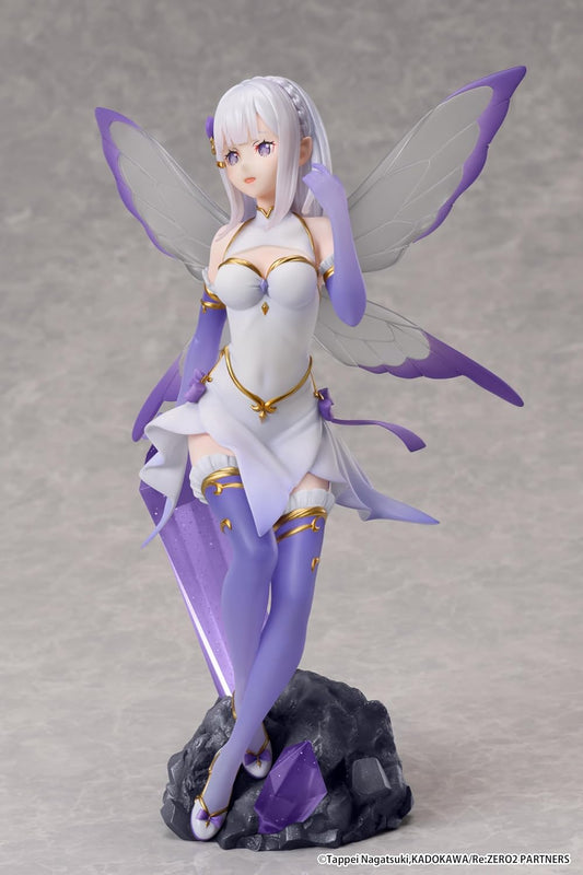 ReZERO-Emilia-Jewel-Princess-1-7-Scale-Figure-front-view