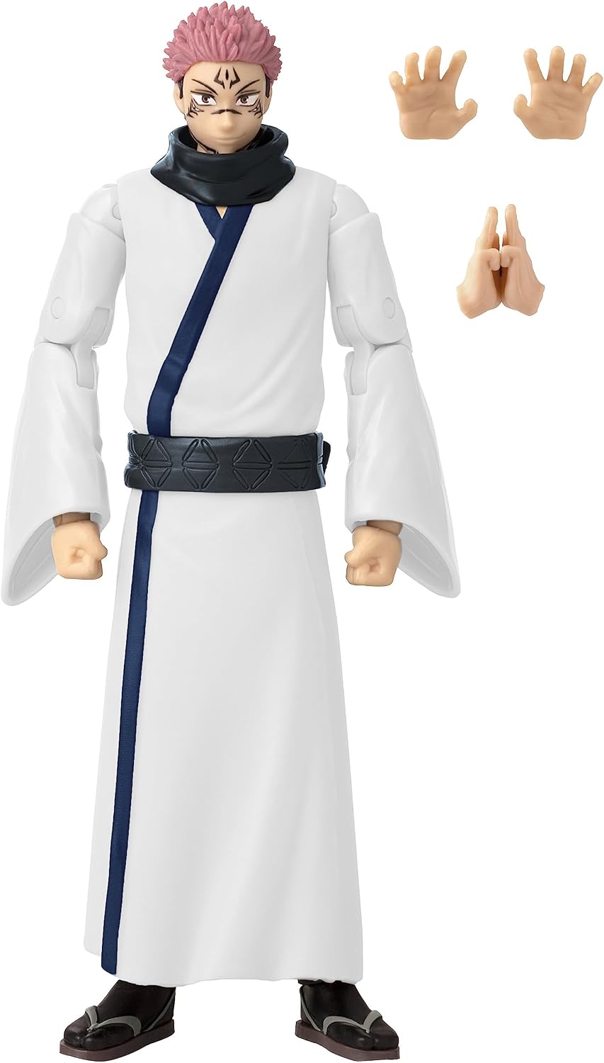 Bandai-Jujutsu-Kaisen-Anime-Heroes-Ryomen-Sukuna-Figure-With-Accessories
