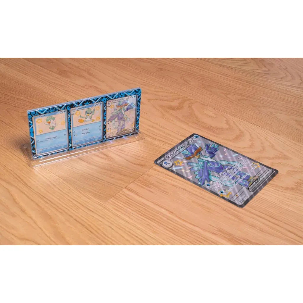 Pokemon - Scarlet & Violet Paldean Fates Premium Collection Quaquaval EX - Trading Card Game