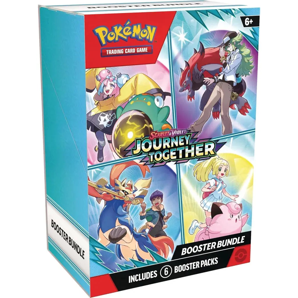 Pokemon Journey Together Booster Bundle trading cards