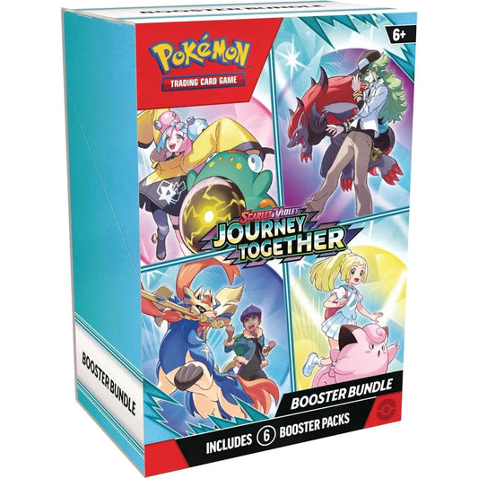 Pokemon Journey Together Booster Bundle trading cards