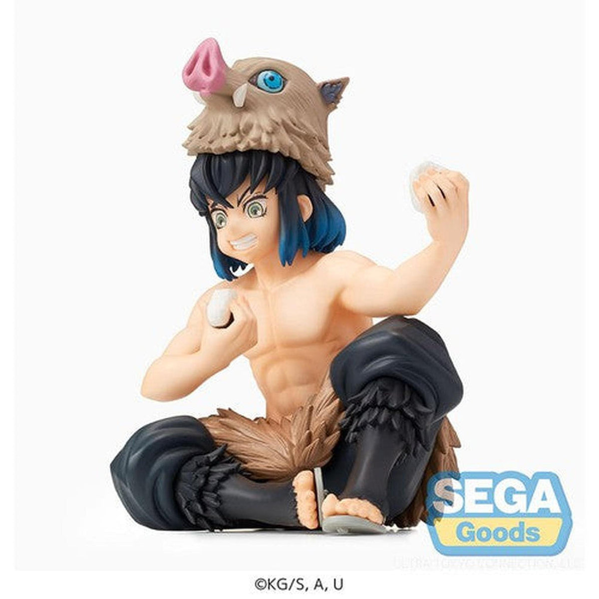 Demon Slayer: Kimetsu no Yaiba - Inosuke Hashibira Premium Perching Statue