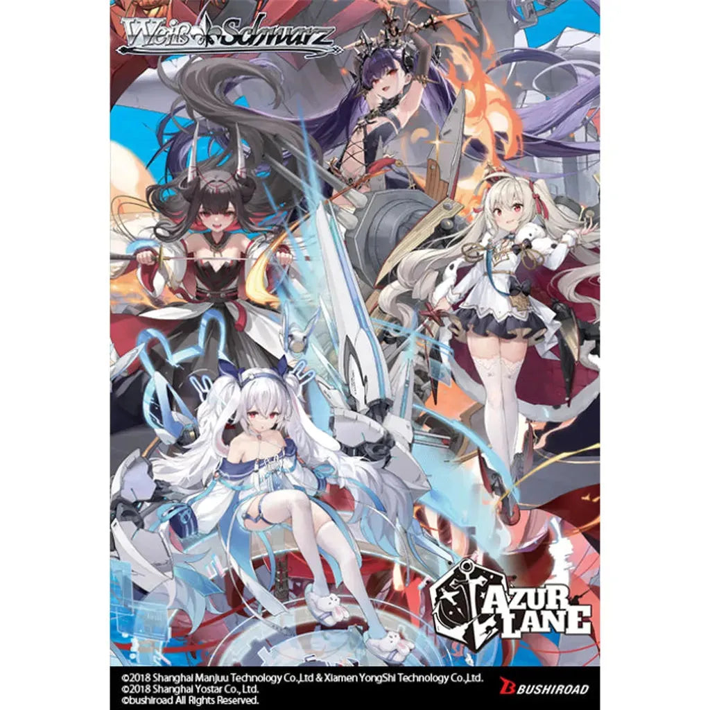 Azur Lane Weiss Schwarz Box Topper & Stitched Playmat