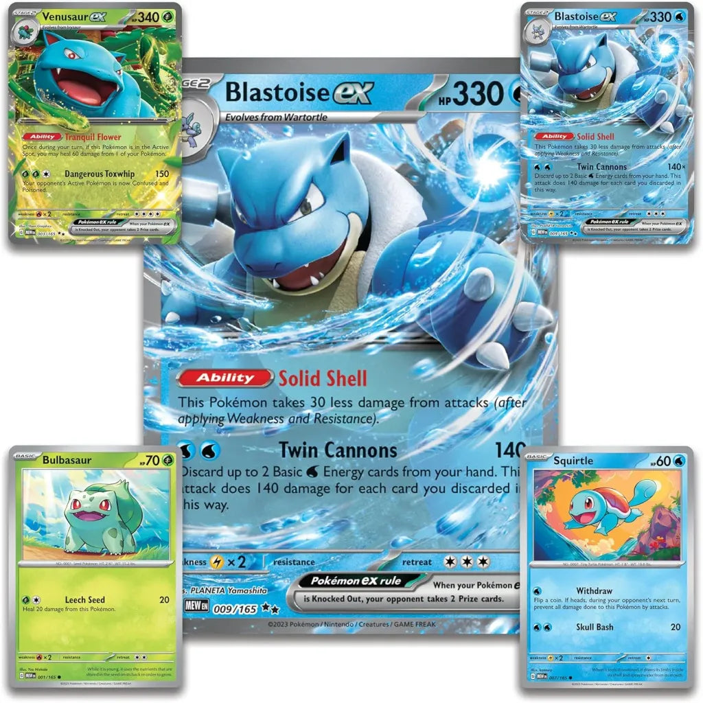 Pokemon Trading Card Game -  Scarlet & Violet 151 Blooming Waters Premium Collection