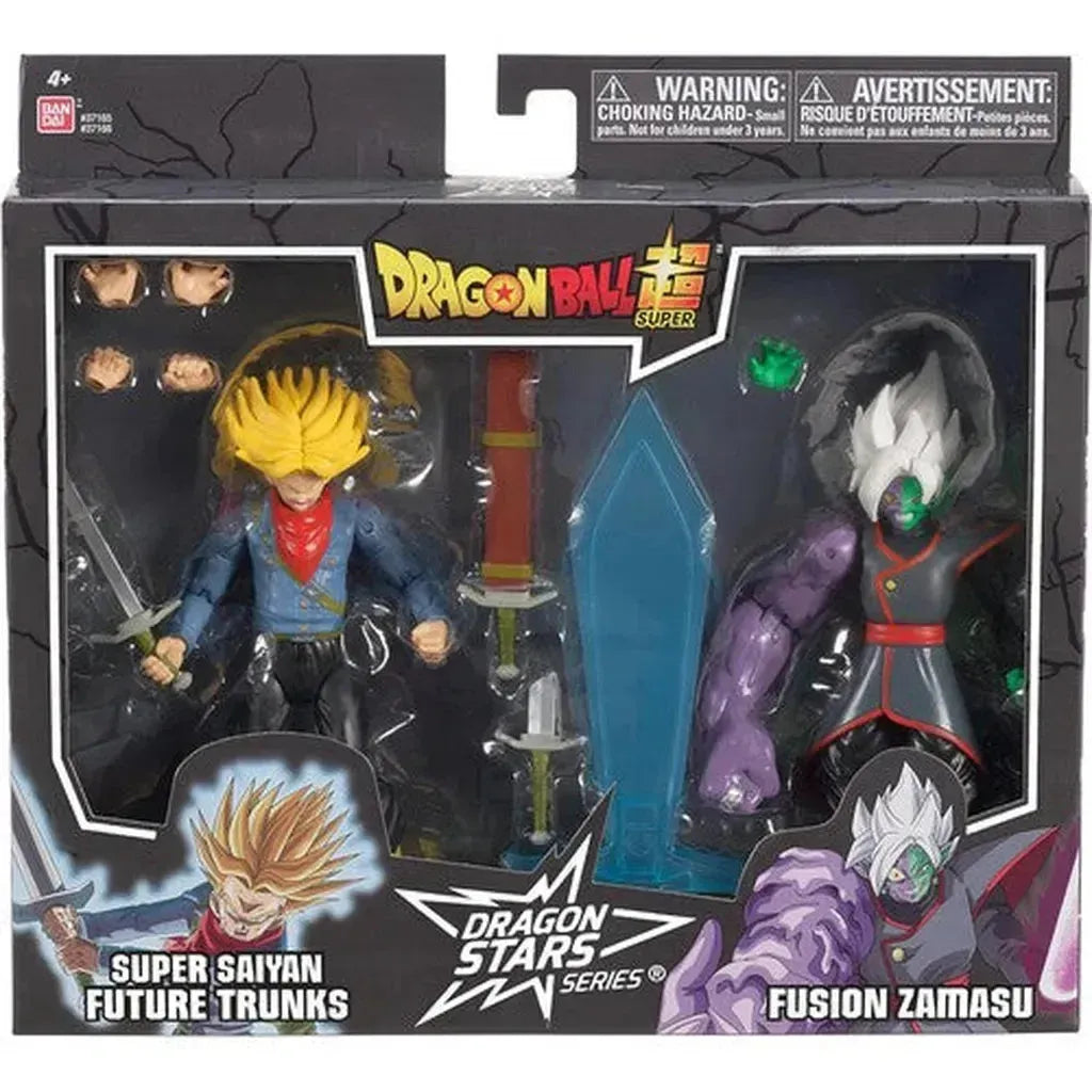 Dragon Ball - Dragon Stars Series Battle Pack - Super Saiyan Future Trunks Vs Fusion Zamasu