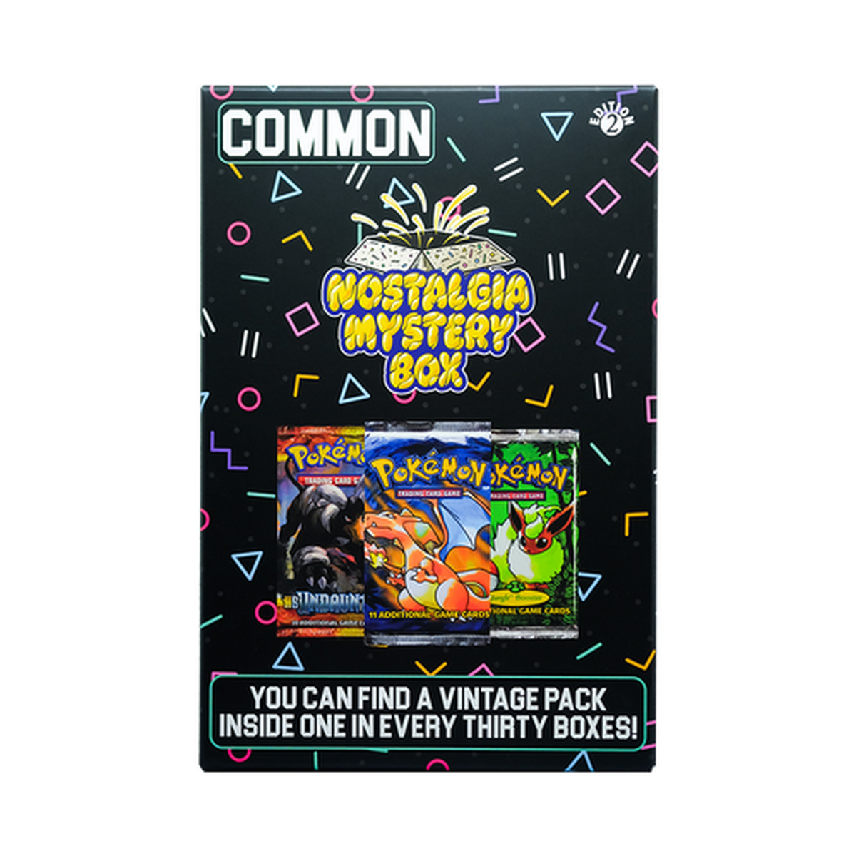Pokémon Common Mystery Box 2nd Edition