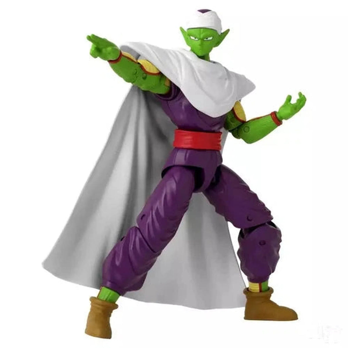 Bandai&#39;s 6.5-inch Piccolo action figure with cape and turban