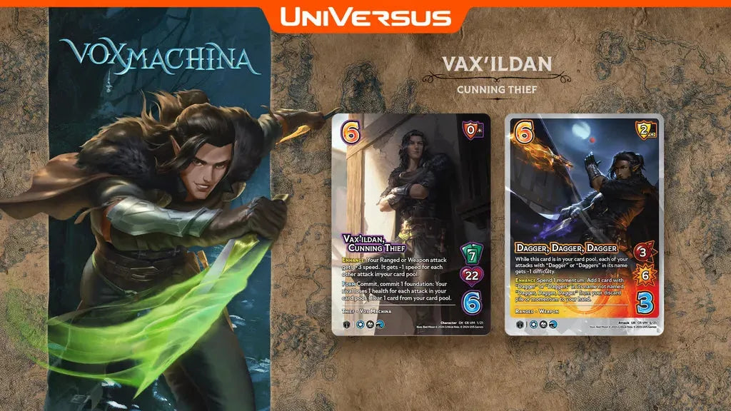 UniVersus - Critical Role: Heroes of Exandria Challenger Series - Trading Card Game