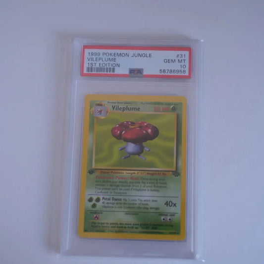 Pokémon - 1st Edition Vileplume non Holo (PSA 10)