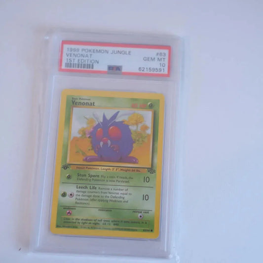 Pokémon - 1st Edition Venonat (PSA 10)