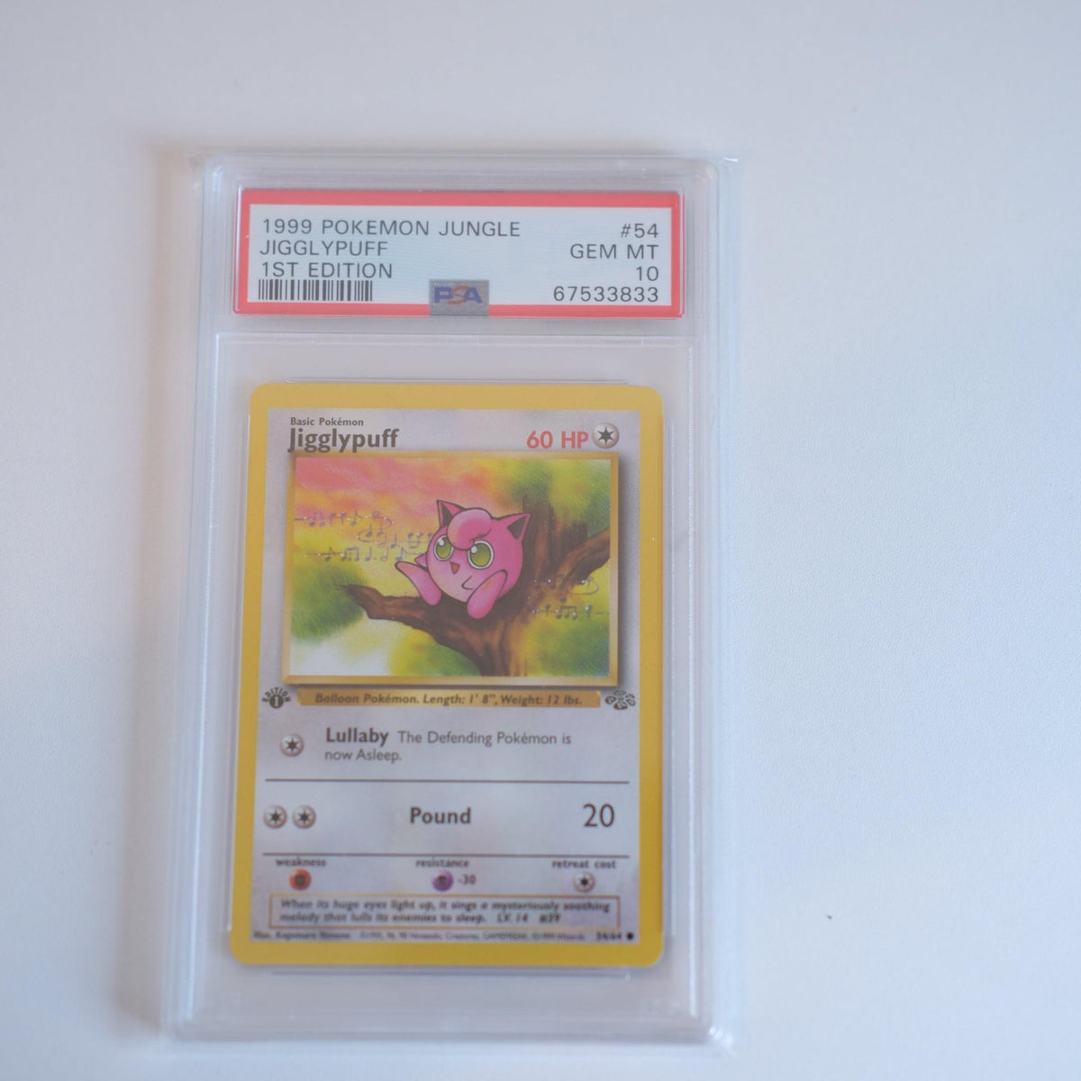 Pokémon - 1st Edition Jiggypuff (PSA 10)
