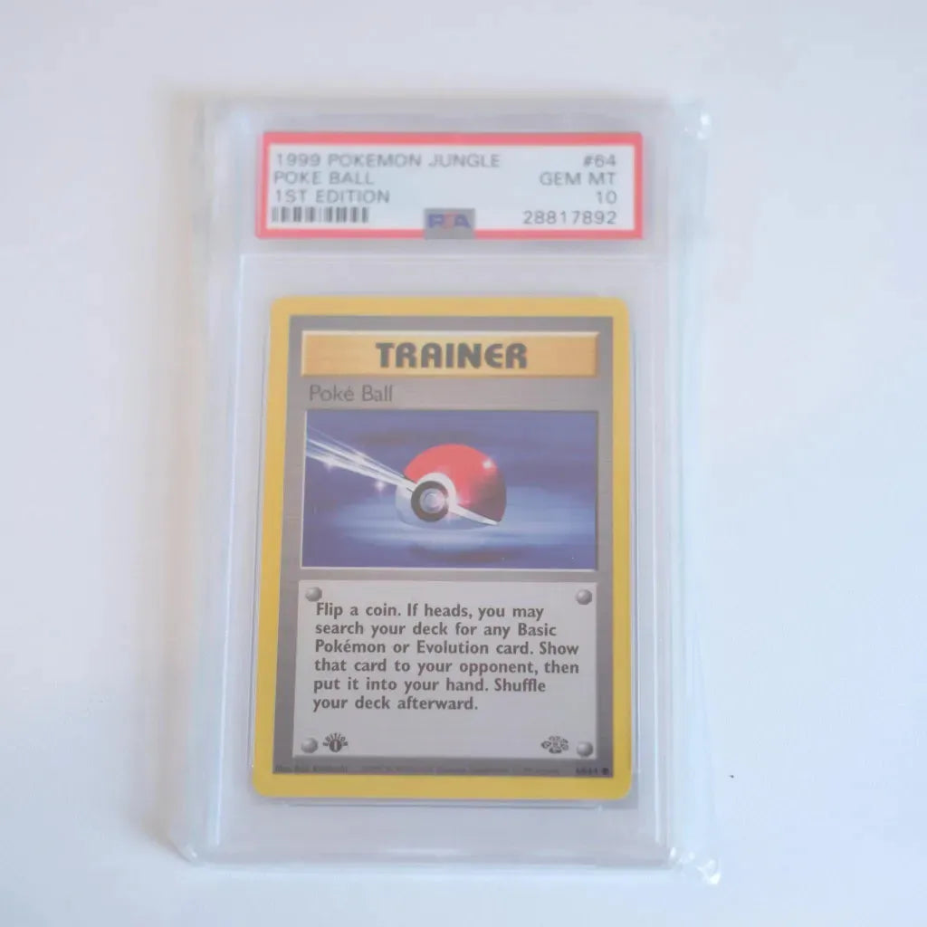 Pokémon - 1st Edition Pokeball (PSA 10)