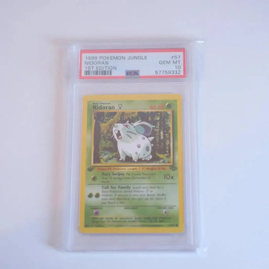 Pokémon - 1st Edition Nidoran Female (F) (PSA 10)