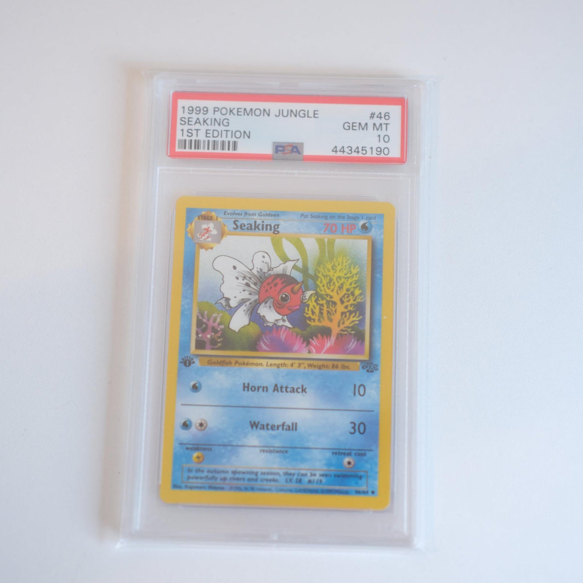 Pokémon - 1st Edition Seaking (PSA 10)