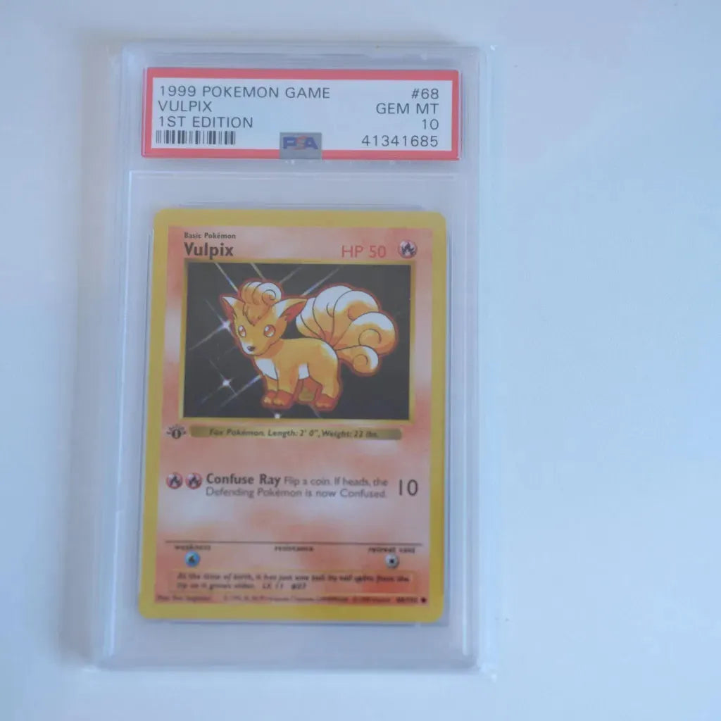 Pokémon - 1st Edition Shadowless Vulpix (PSA 10)