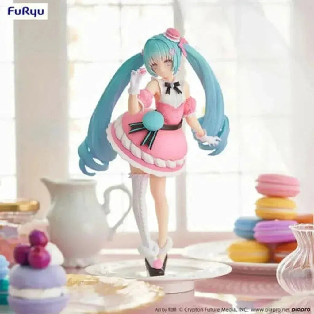 Hatsune Miku - SweetSweets Series Macaroon Exceed Creative Statue-Figure-FuRyu-