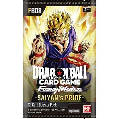 Dragon Ball Super Card Game: Fusion World – Saiyan's Pride Booster Box [FB08] [Pre-Order]