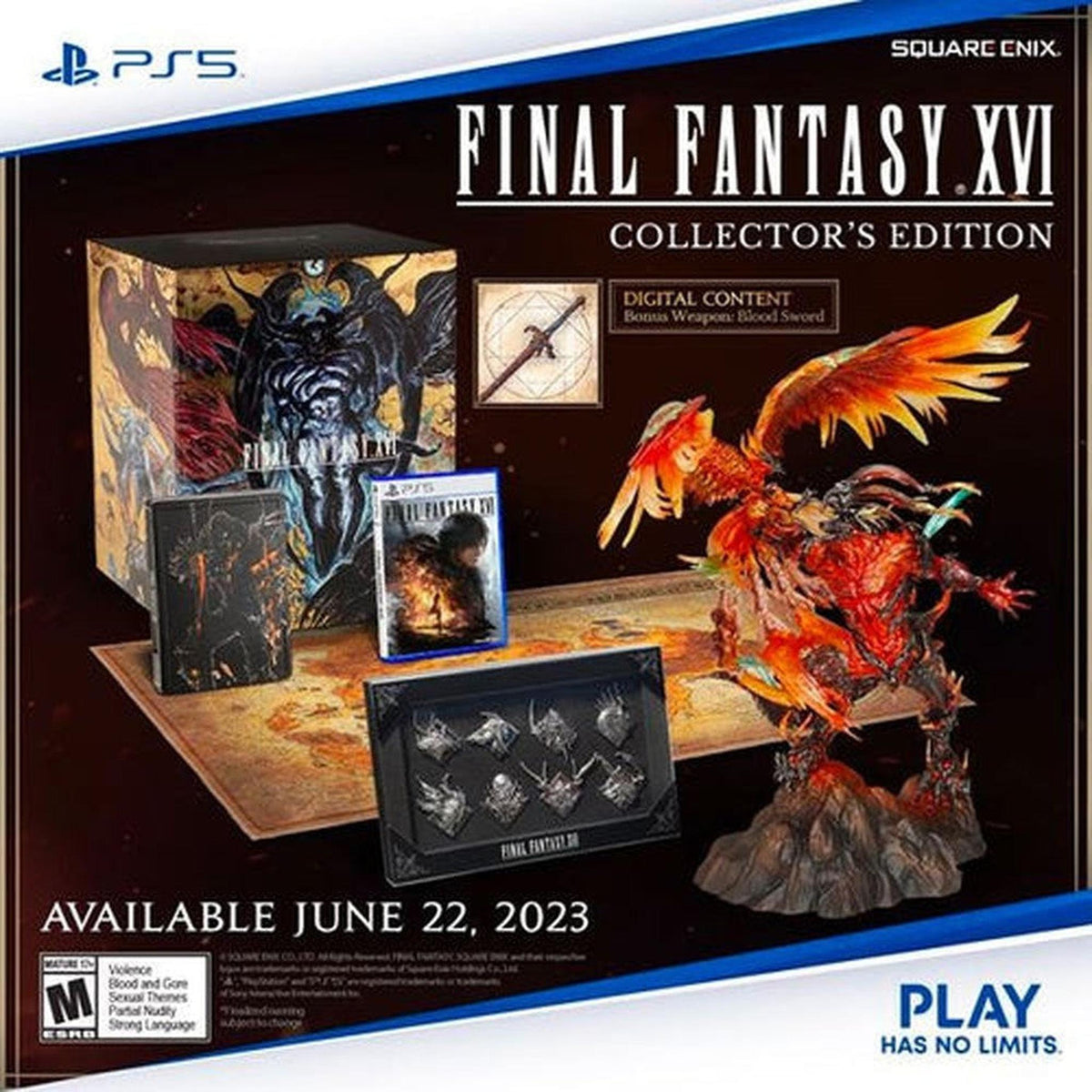 FINAL FANTASY XVI Collectors Edition - Square Enix Store Exclusive