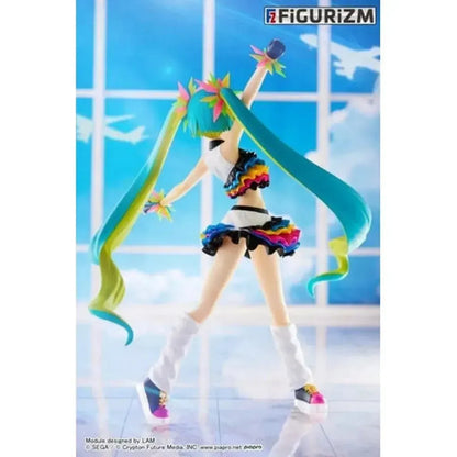 Hatsune Miku Catch the Wave Version Project Diva Mega39's FiGURiZM Statue-Figure-Sega-