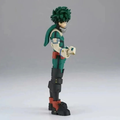 BanprestoFigureI need to work harder and harder so I can make this Quirk my own.
The anime series My Hero Academia follows the story of Izuku Midoriya, a person born with no uniqueMy Hero Academia Age of Heroes Deku Ver.2