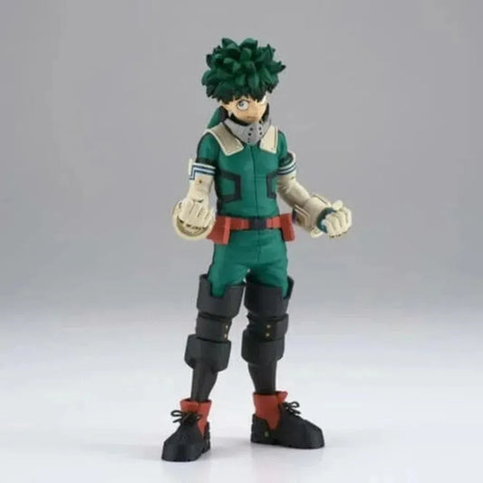 BanprestoFigureI need to work harder and harder so I can make this Quirk my own.
The anime series My Hero Academia follows the story of Izuku Midoriya, a person born with no uniqueMy Hero Academia Age of Heroes Deku Ver.2