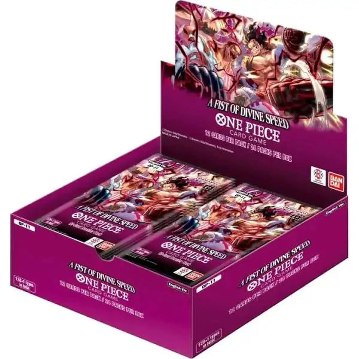 One Piece TCG A Fist of Divine Speed OP-11 Booster Box