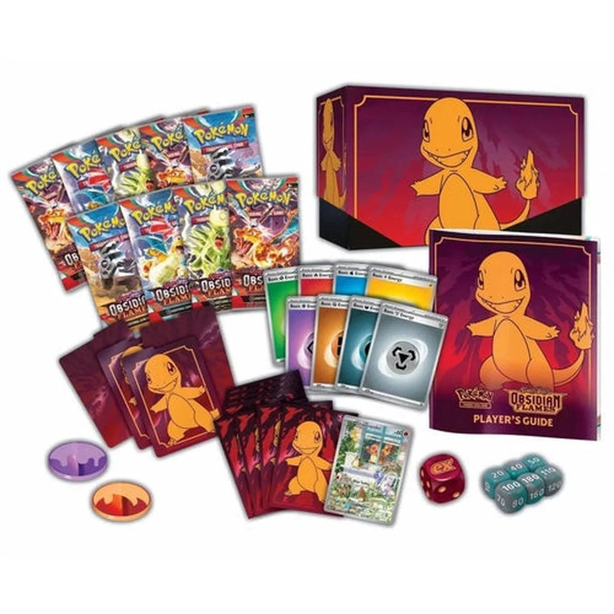 POKÉMON TCG Scarlet &amp; Violet 3: Obsidian Flames Elite Trainer Box (ETB)