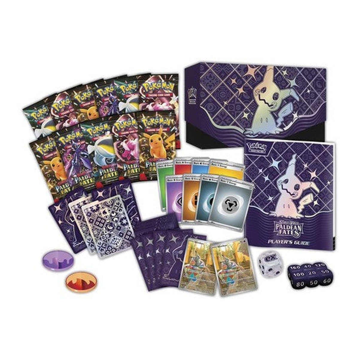 Pokémon - Scarlet &amp; Violet-Paldean Fates &quot;POKEMON CENTER EXCLUSIVE&quot; Elite Trainer Box
