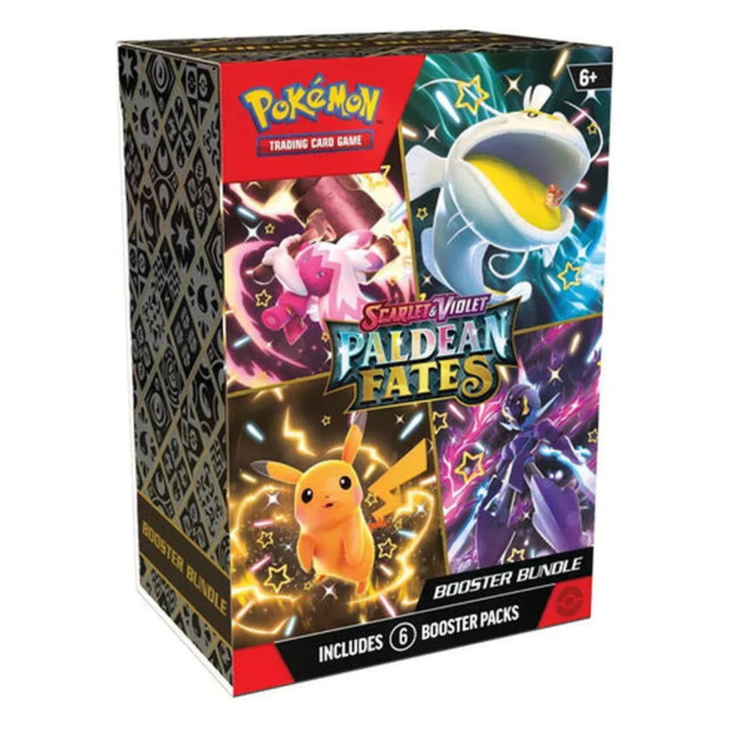 Pokemon TCG Scarlet & Violet Paldean Fates Booster Bundle