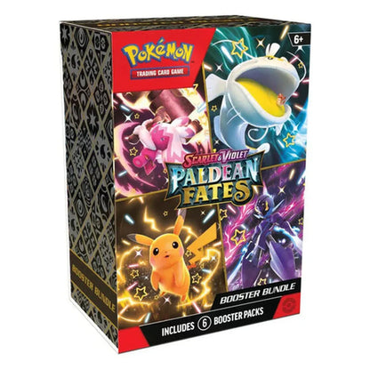 Pokemon TCG Scarlet & Violet Paldean Fates Booster Bundle