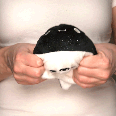 Tee Turtle - Reversible Bat Plushie