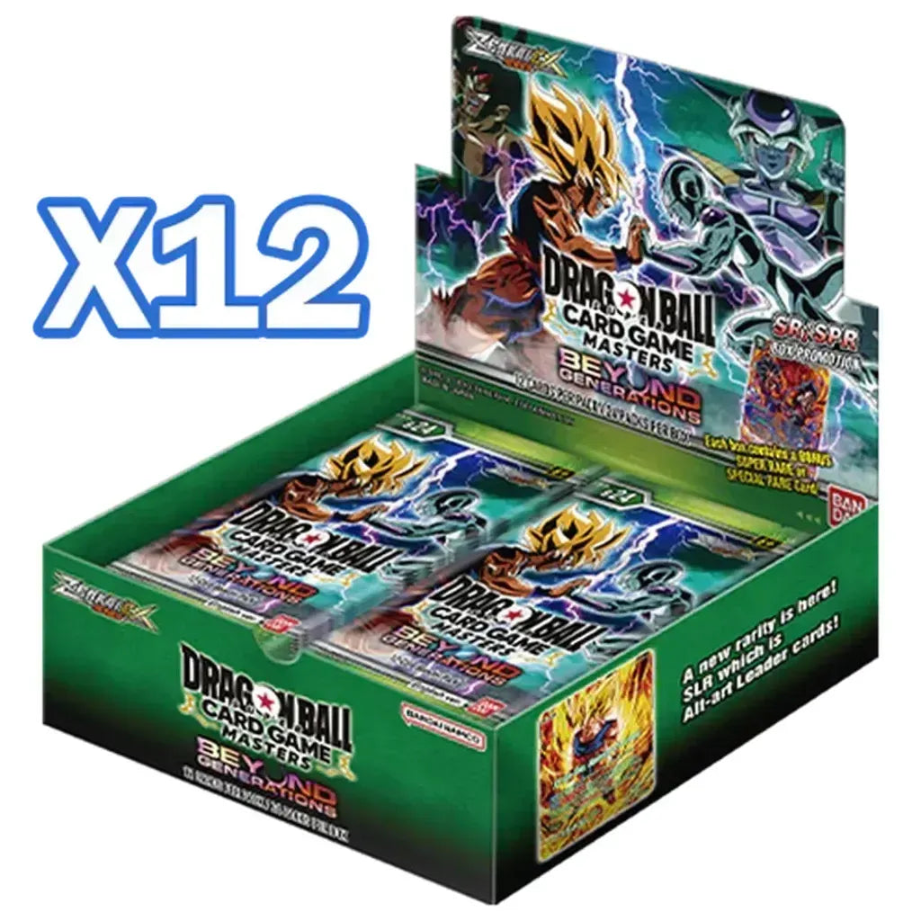 Dragon Ball Super Card Game Masters - Zenkai Series EX Set 07 Beyond Generations [B24] - Sealed Case & Booster Box - Trading Card Game