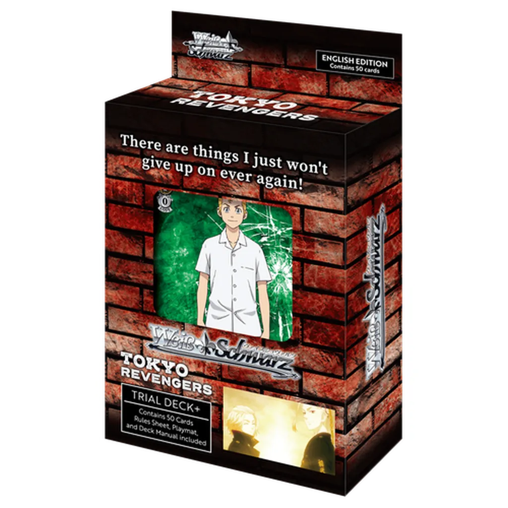 Weiss Schwarz - Tokyo Revengers Trial Deck+ Display Box - Trading Card Game-TCG-Weiss Schwarz-